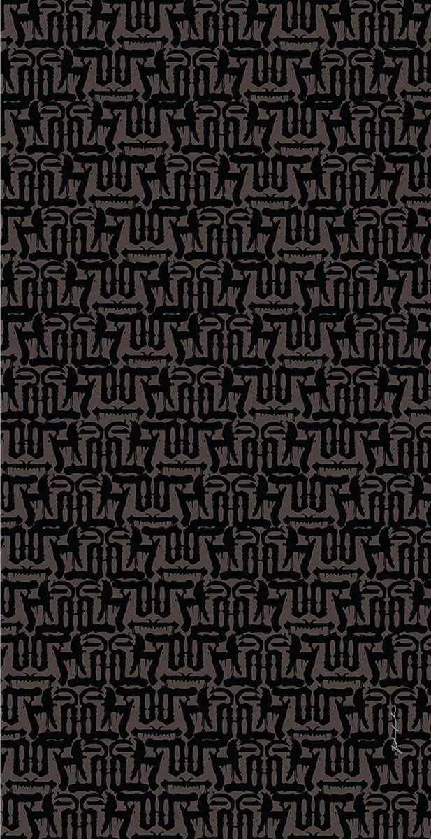 Matt Scarf Multi - Maat One size