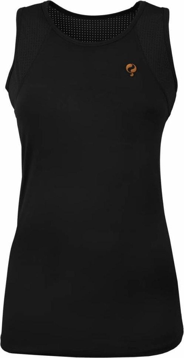 Dames Tanktop Brush Q Blue Graphite