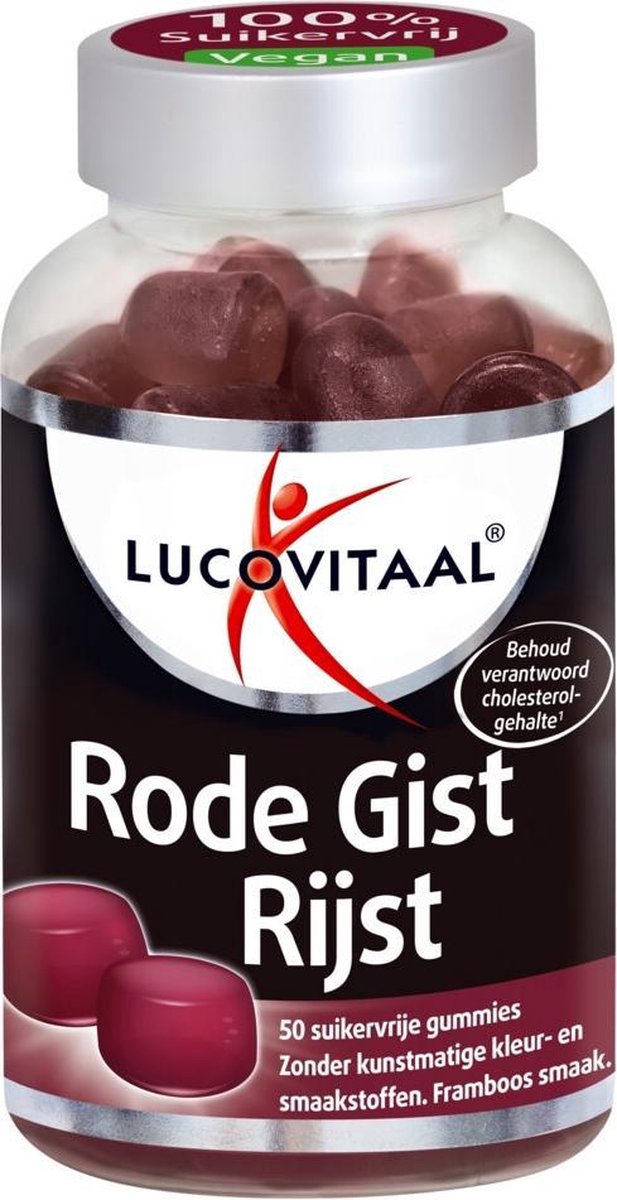 Lucovitaal Rode Gist Rijst Gummies