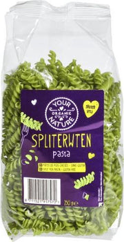 Spliterwten fusilli Your Organic Nature - Zak 250 gram - Biologisch