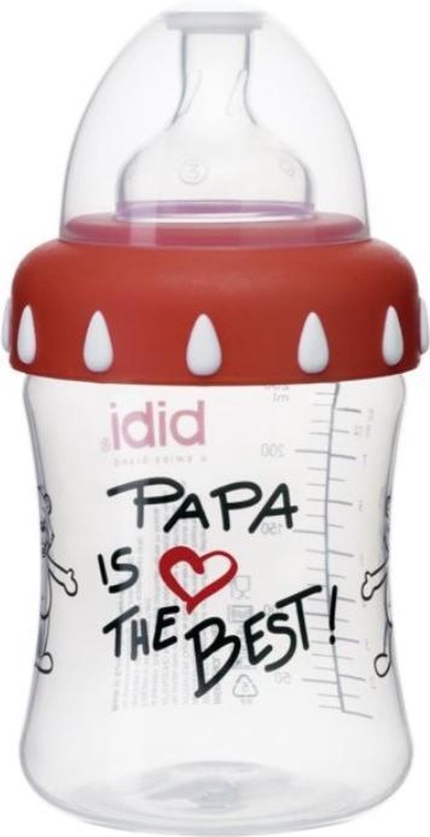 Bibi zuigfles Anti Colic 150ml Papa is the best