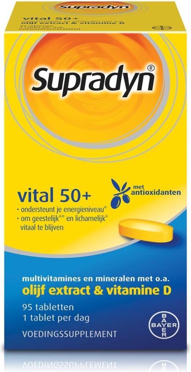 Supradyn Vital 50+ - 95 Tabletten - Multivitamine