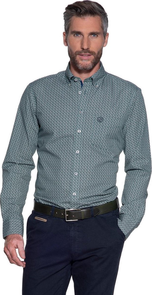 Campbell Classic Casual overhemd lange mouw