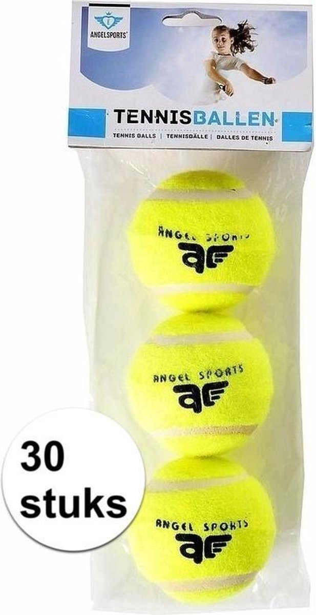 Tennisballen setje 30x
