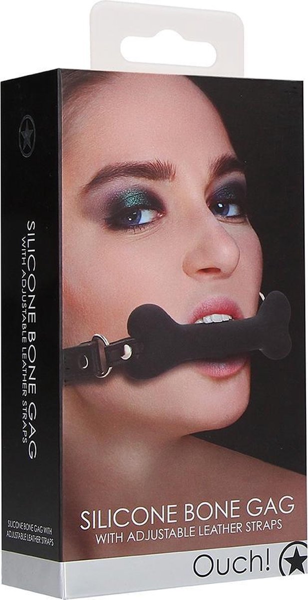 Ouch! Bone Gag - Black