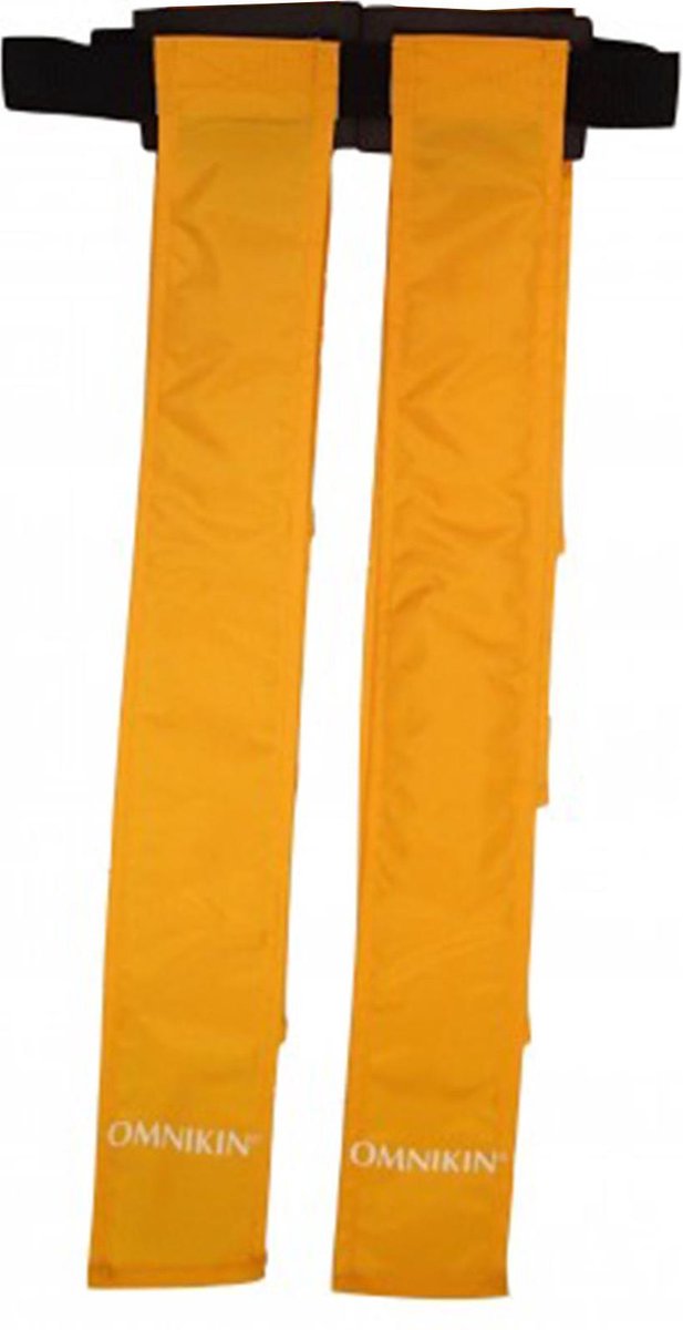 Flagfootball | Flagrugby Belt | Riem + 2 Flags Geel Football Rugby