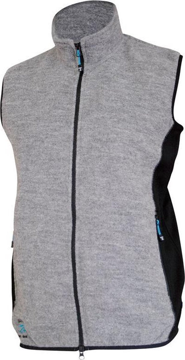 Ivanhoe Bodywarmer Vinh Heren Wol/lycra Lichtgrijs Maat Xxl