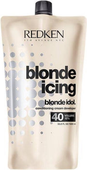 Blonde Idol Blonde Icing Conditioning Cream Developer 40-Volume voor Lightener 1 liter