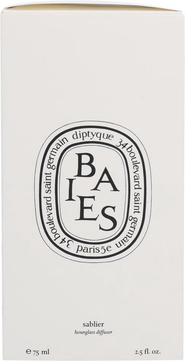 Diptyque Hourglass Diffuser With Baies Insert 75 Ml For Unisex