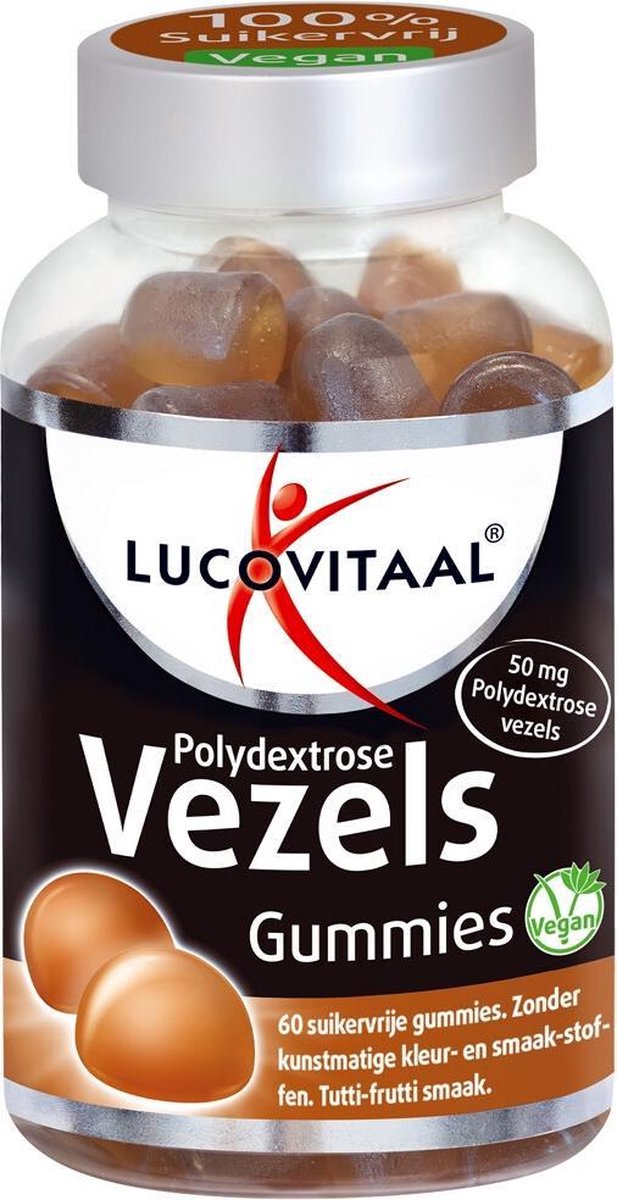 3x Lucovitaal Gummies Vezels 60 Gummies