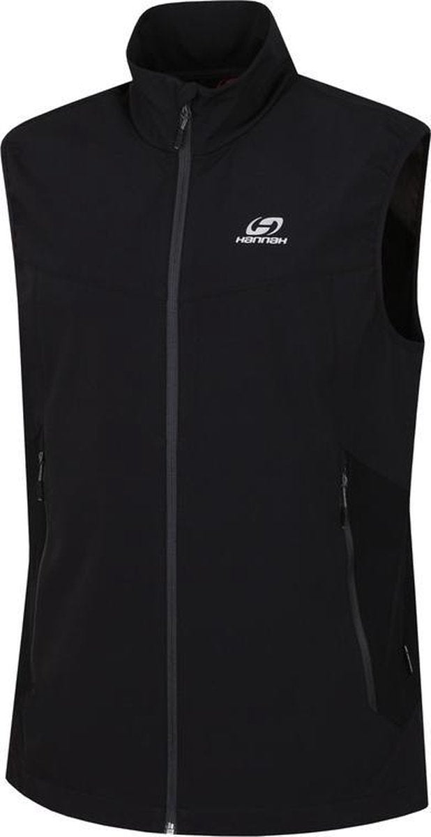 Hannah Bodywarmer Saul Heren Polyester Antraciet Maat L