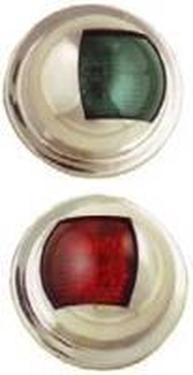 Set navigatie verlichting RVS LED 12V 42