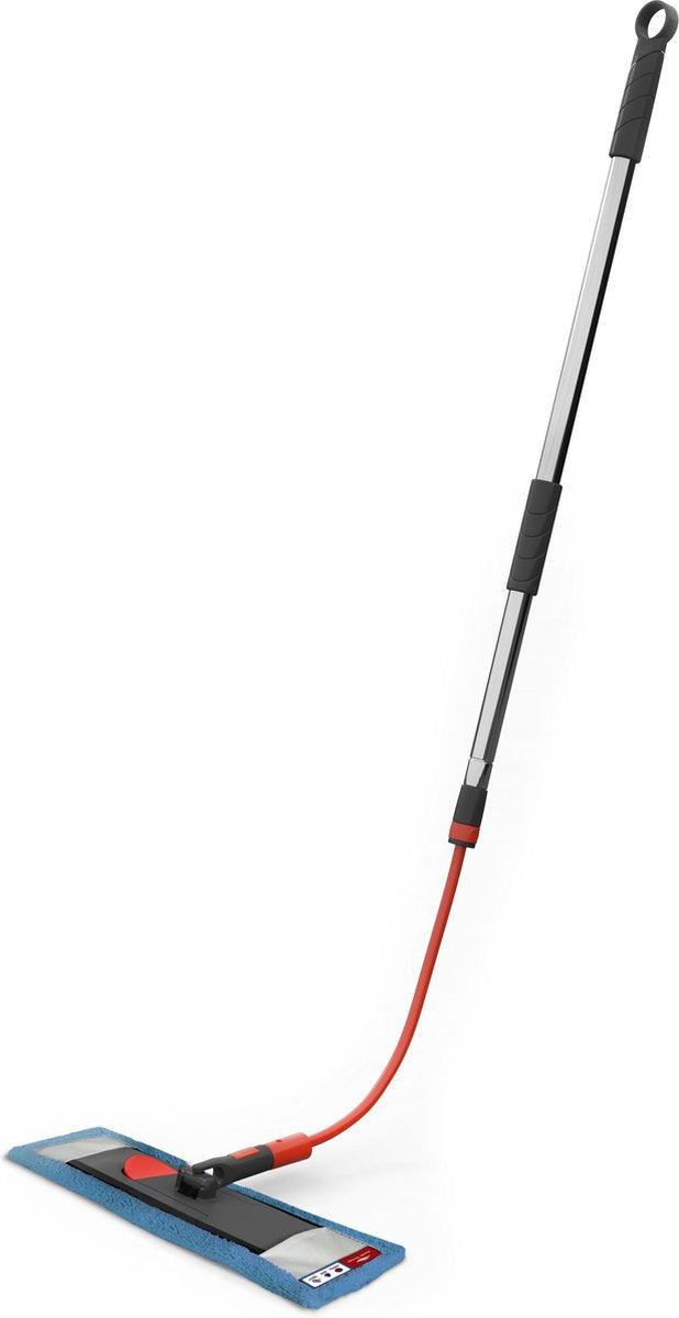 Nordic Stream Flexibel Vloerwisser alle vloeren - Dweil telescopisch verstelbare steel - Microvezel - Dweilset - 46 cm wisbreedte