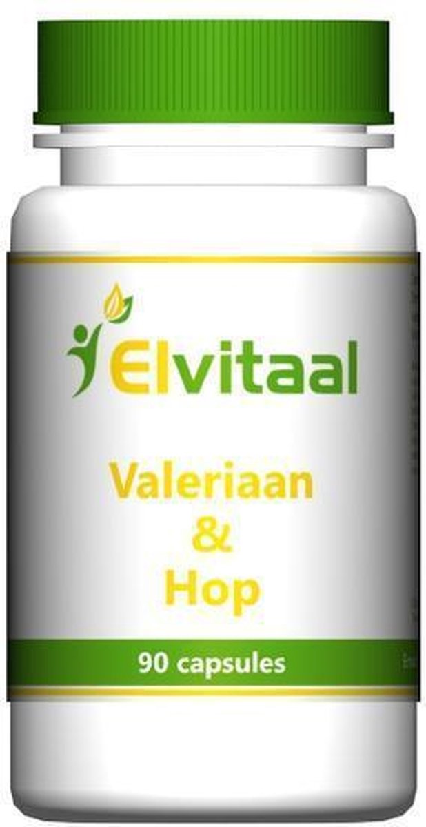Elvitaal Valeriaan met Hop 90 cap