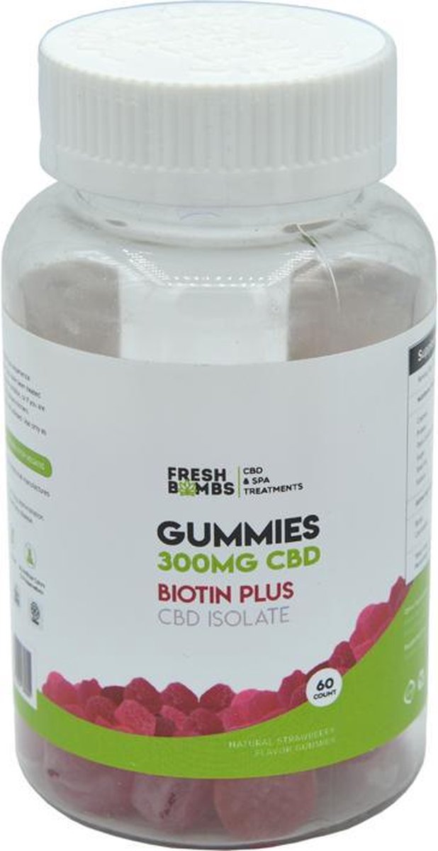 GUMMIES 300 MG CBD BIOTIN PLUS