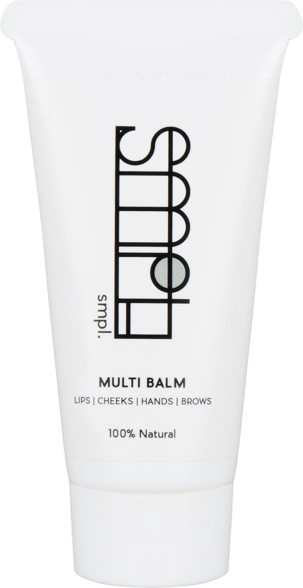 SMPL Natuurlijke Multi Balm - Vegan - Lippenbalsem - Multifunctioneel - 30ml - Droge huid en Gevoelige huid