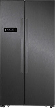 Frilec BONNSBS-646-040EDI – Amerikaanse koelkast – Dark Inox