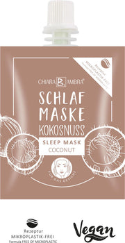 Chiara Ambra Slaapmasker | Kokosnoot | Dermatologisch getest | Vegan | Vrij van microplastic