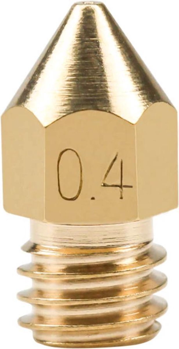 Hiden | 3D printer |  Hot End Nozzle 0.4mm - Messing - 3D printer onderdelen