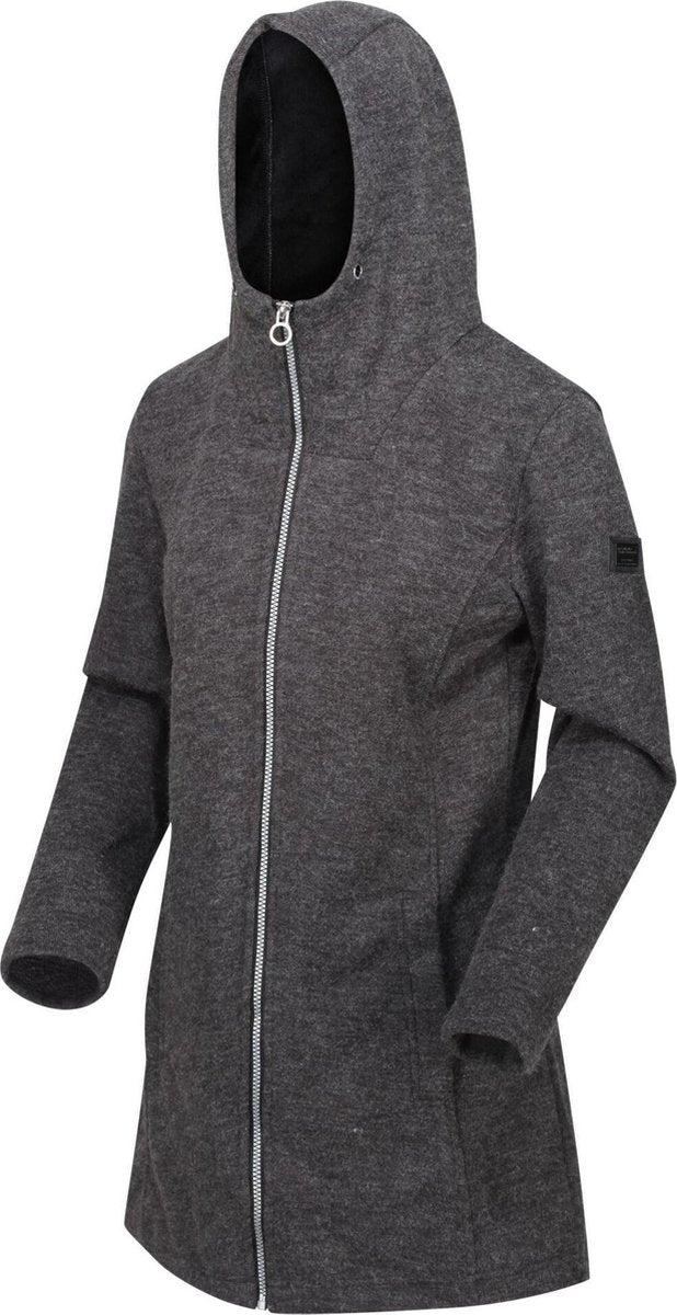 Reeva zware Longline Fleece met rits over de volle lengte van Regatta voor Dames