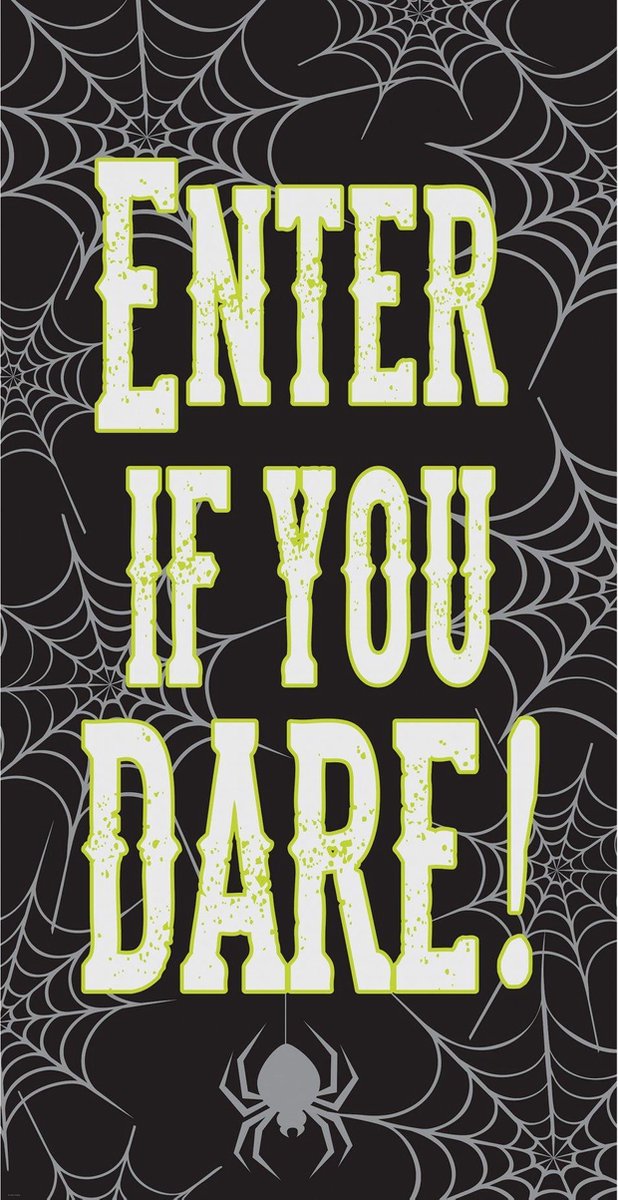 Enter If You Daredeurdecoratie - Feestdecoratievoorwerp