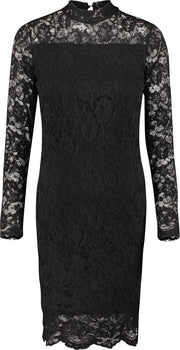 Supermom Jurk Lace - Black - Maat S