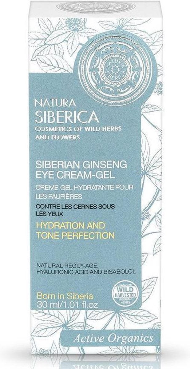 Nature Siberica - Siberian Ginseng Eye Cream-Gel - Moisturizing Cream Gel For The Eye