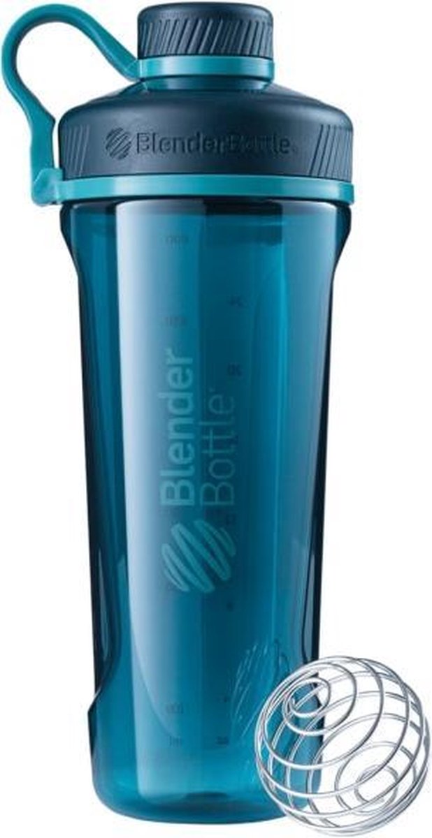 BlenderBottle™ RADIAN  Diepzeegroen Tritan  - Eiwitshaker / Bidon / Shakebeker - 940 ml