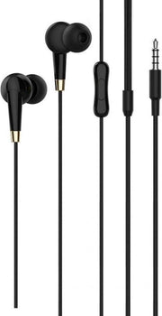 Hoco M58 Bedrade In-Ear Oordopjes 3.5mm Jack Headset Zwart