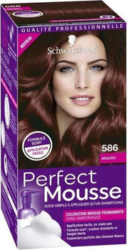 SCHWARZKOPF Permanente haar perfecte mousse - Mahonie 586