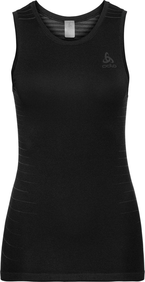 Odlo SUW Top Crew Neck Singlet Dames - Zwart - maat S