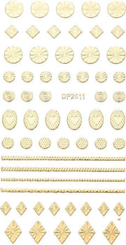 Nail art professional stickers 3D - Goud - DP-2011 - DM-Products