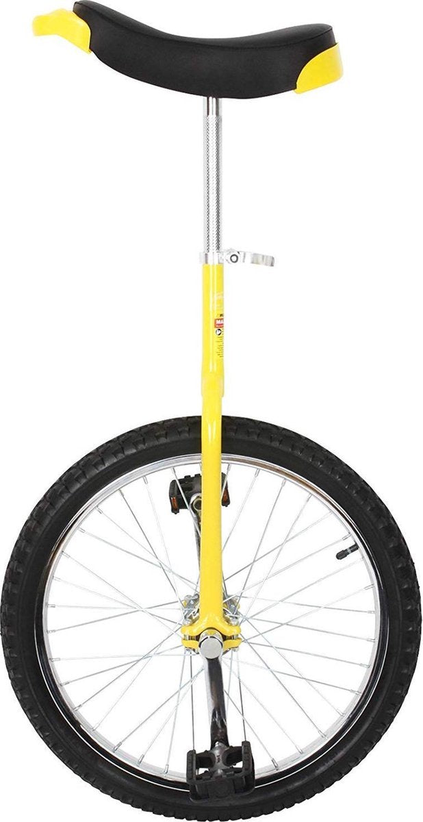 Funsport Eenwieler 16'' Geel  + Gratis Standaard