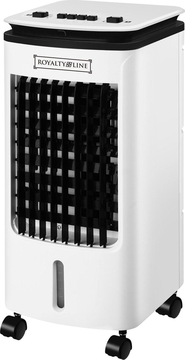 Royal 3-in 1 - Aircooler -  Luchtkoeler - Luchtbevochtiger - 80 Watt - 4L - 3 standen - Met 2 Koelelementen