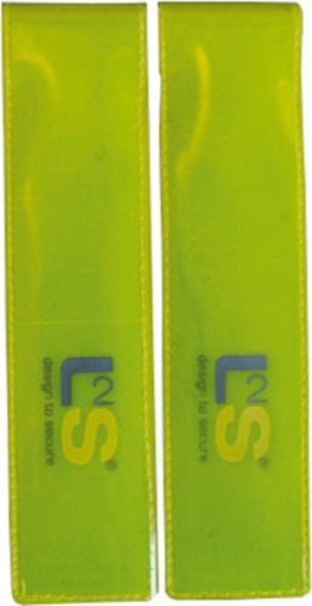L2s Reflecterende Armband Brassard Geel 26 Cm