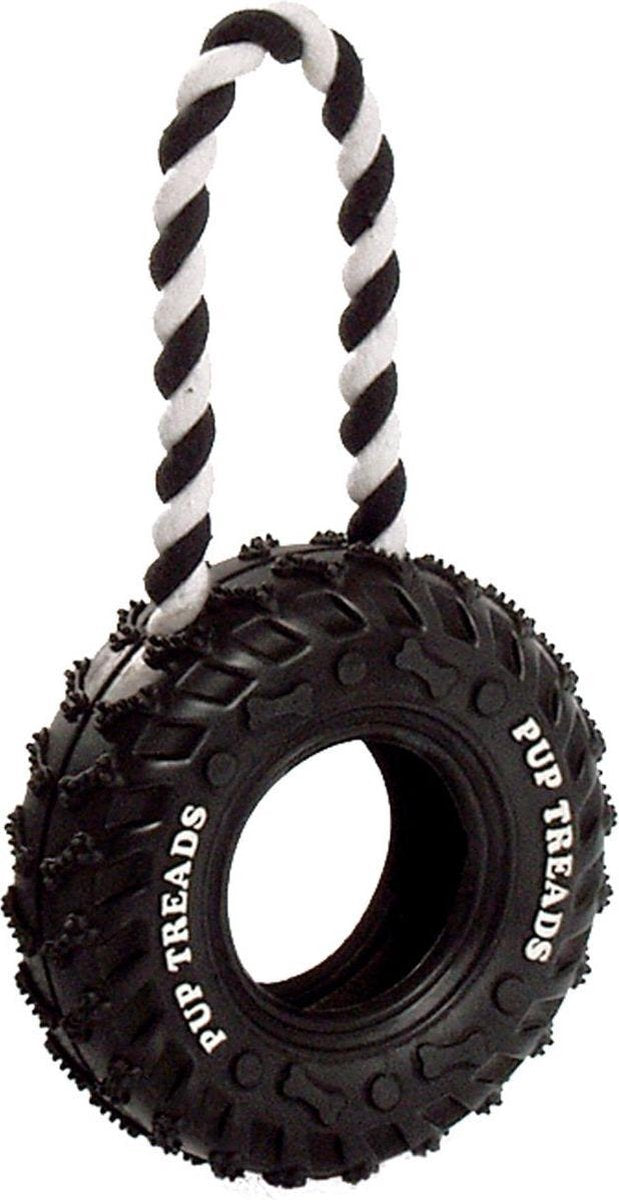 Zooselect Hondenspeelgoed Ruffus Rubber Band met Touw