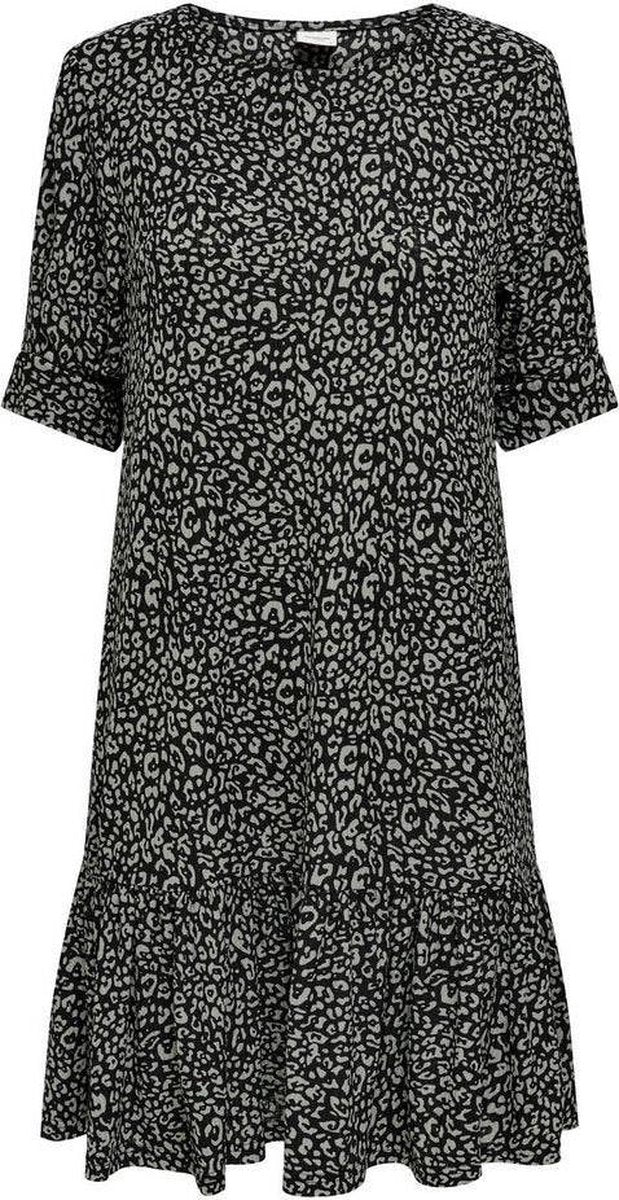 Jdygitte Svan 2/4 Dress Jrs 15226694 Black/beige