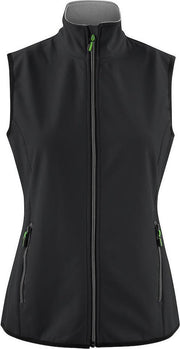 Printer Softshell Bodywarmer Vest Trial Lady 2261060 Zwart - Maat S