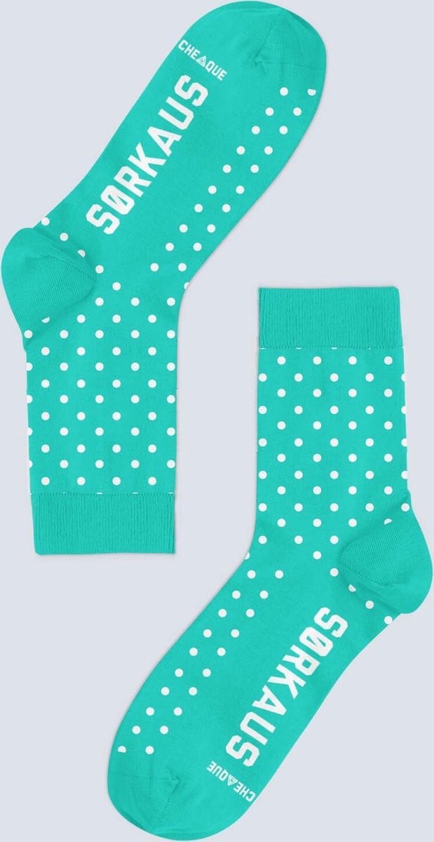 SØRKAUS MINT/WHITE DOTS 23-26