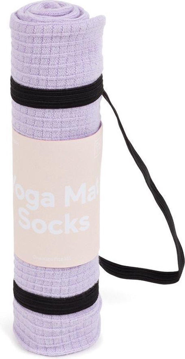 DOIY Sokken Yoga Mat Socks Paars Maat:One size fits all