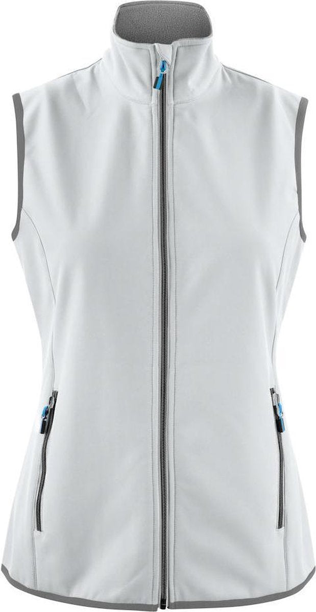 Printer Softshell Bodywarmer Vest Trial Lady 2261060 Wit - Maat L