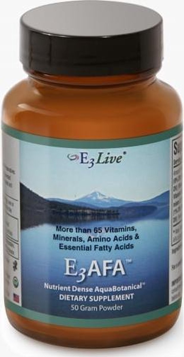 E3Live / E3AFA® Poeder Biologisch – 50 gram
