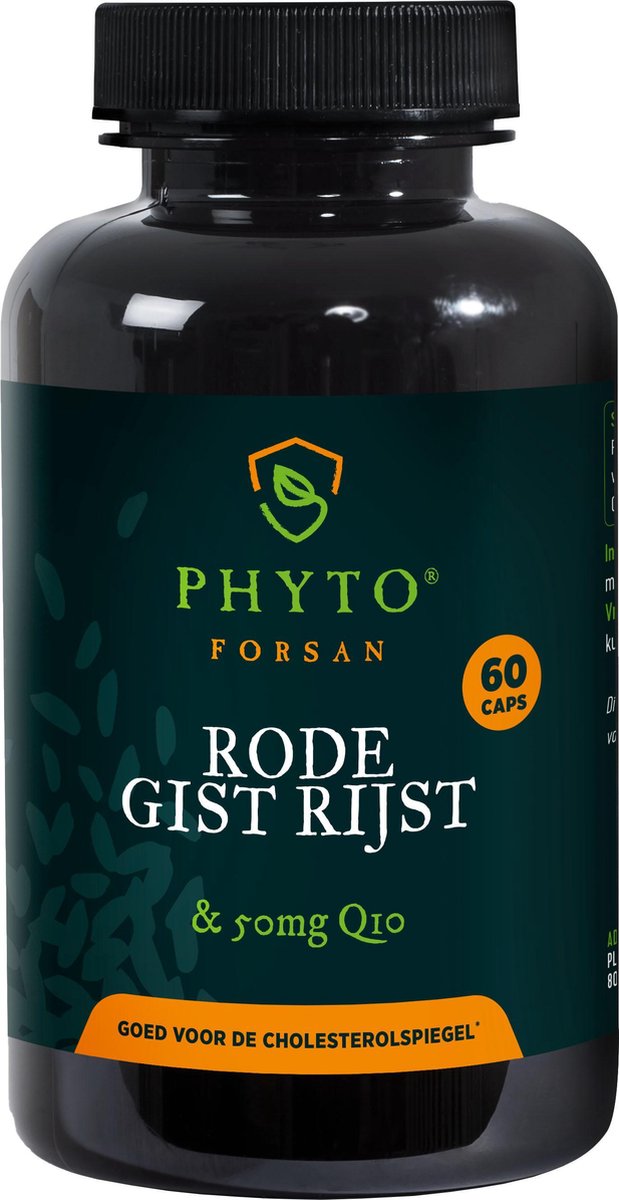 Rode gist rijst & 50mg Q10 60 capsules