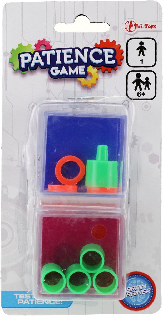 Toi-toys Behendigheidsspel 5 X 5 Cm 2 Stuks