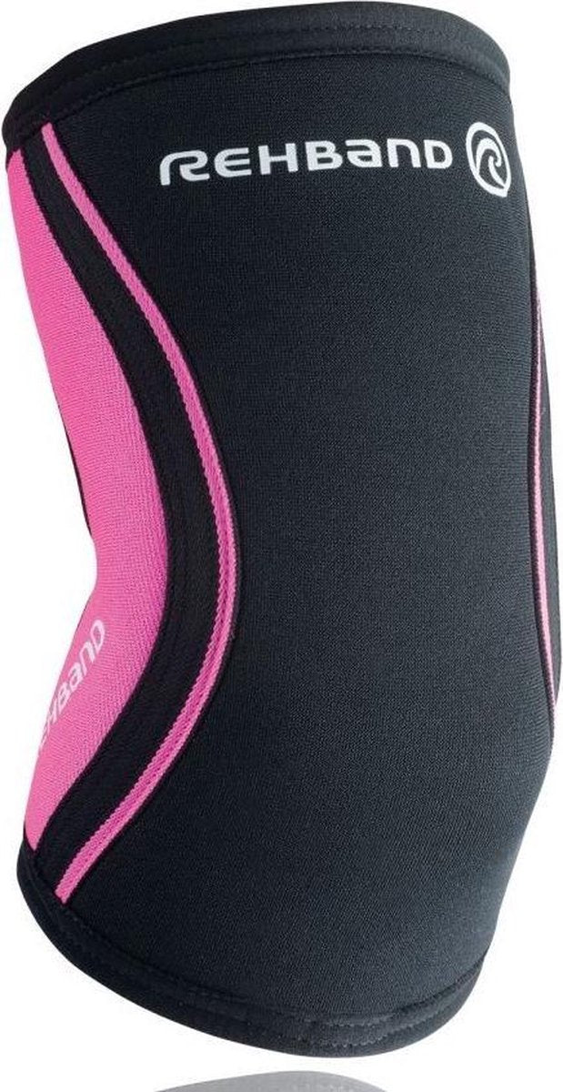 Rehband Elleboogbrace RX 5MM Black/Pink XL