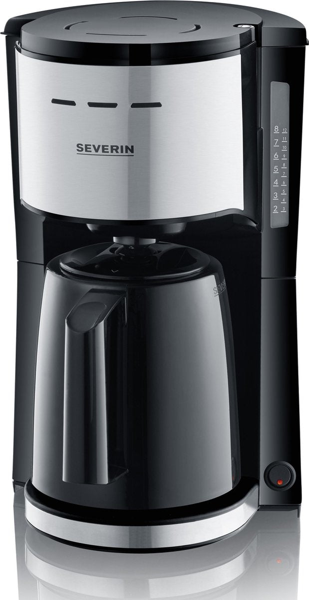 Severin KA 9251 - Koffiezetter - Zwart/RVS