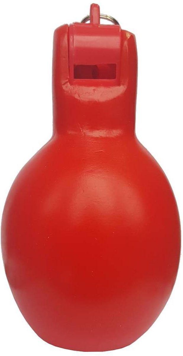 Handfluit - Fluitje Scheidsrechter - Knijpfluit - Wizzball - Rood