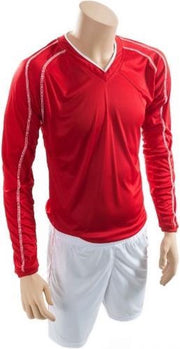 Precision Voetbalshirt- En Broek Marseille Unisex Rood/wit Mt Xl