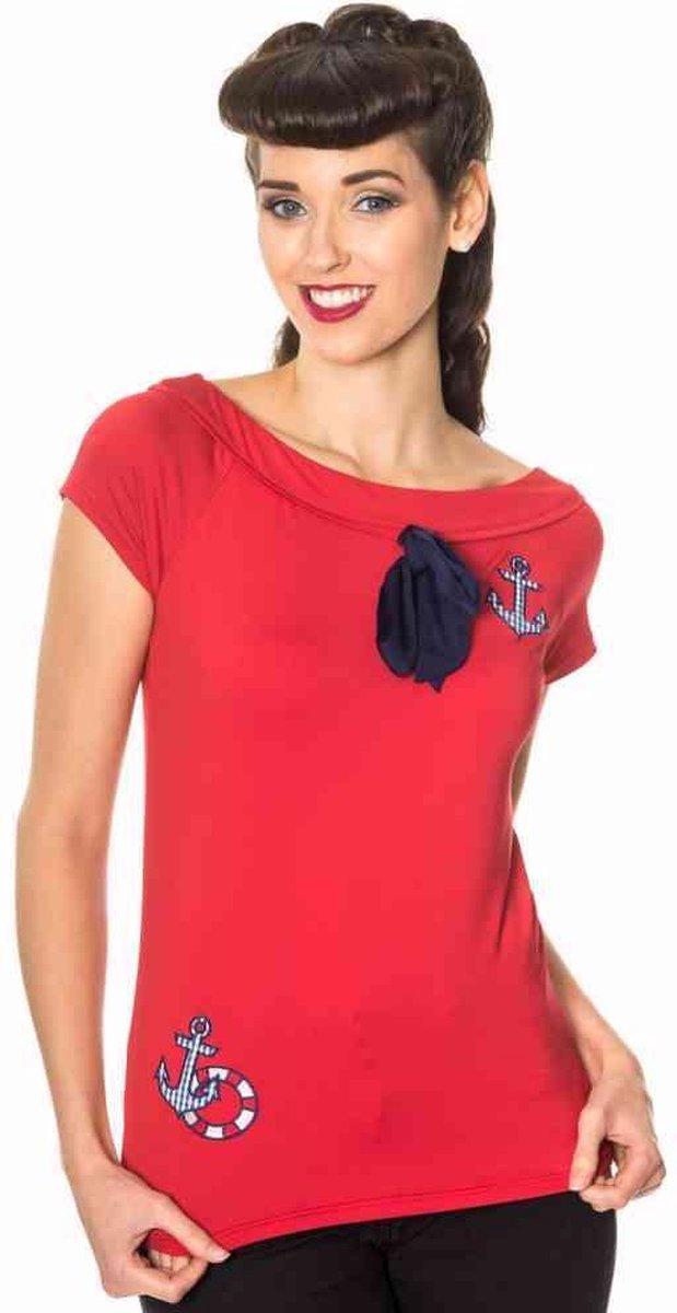 Dancing Days Top -S- FREYJA Rood