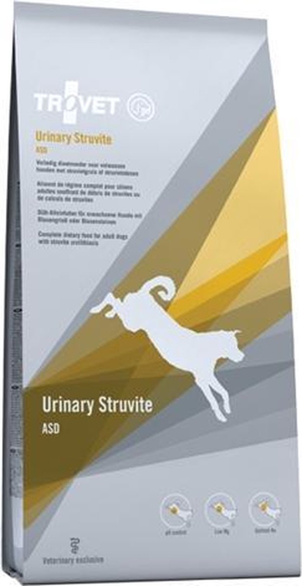 TROVET Urinary Struvite ASD Hond - 12.5 kg